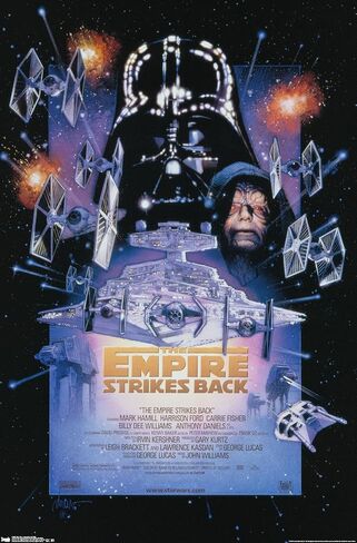 Trends International 24x36 Star Wars: The Empire Strikes Back - Poster Sheet Wall Poster ، 36L × 24W ، إصدار غير مؤلف in Saudi Arabia