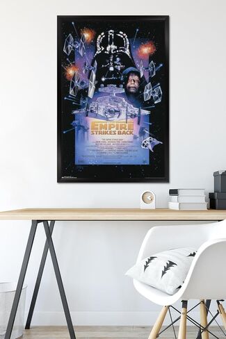 Trends International 24x36 Star Wars: The Empire Strikes Back - Poster Sheet Wall Poster ، 36L × 24W ، إصدار غير مؤلف in Kuwait