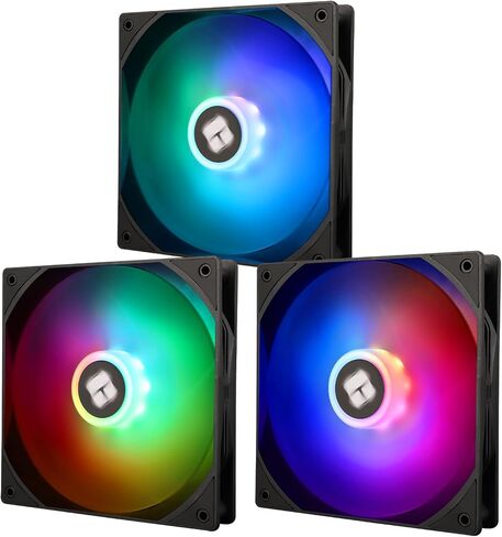 Thermalright TL-C14CW-S X3 14CM Silent Cooling Fan,White Compurter Cooling Fan,CPU Coolers with 1500RPM High Speed,4-Pin PWM Connector,3 Quantities in Saudi Arabia