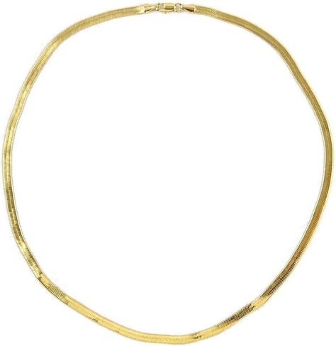 Bling Cartel Herringbone Chain Yellow 14k Gold Plated 4-14 MM Wide 20 24 30 Inch Long Flexible Necklace in Saudi Arabia