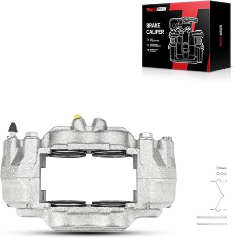 Torchbeam الفرامل الأمامية الفرامل ل Toyota 2016-2023 Tacoma ، الفرجار اليسرى الأمامية استبدال # 192985 in Kuwait