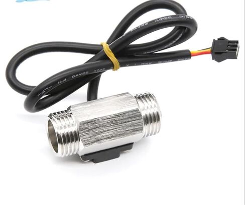 1Pcs YF-B1 S304 Flow Sensor 1.75Mpa G1/2 Pulse Hall Flow Meter Switch 1-25L/Min in Kuwait