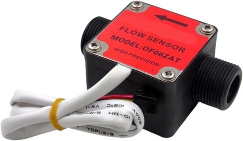 1Pcs 3/4"Oval Gear Plastic Flow Meter Sensor For Oil Milk Diesel Gasoline Solene Gasolene Benzine Petrol,Bee Honey Liquid in Kuwait