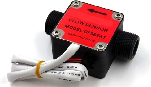 1Pcs 3/4"Oval Gear Plastic Flow Meter Sensor For Oil Milk Diesel Gasoline Solene Gasolene Benzine Petrol,Bee Honey Liquid in Kuwait