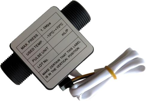 1Pcs 3/4"Oval Gear Plastic Flow Meter Sensor For Oil Milk Diesel Gasoline Solene Gasolene Benzine Petrol,Bee Honey Liquid in Kuwait