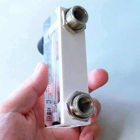 1Pcs Gas Flowmeter Air Flow Meter 1/4" BSPT Female Square Panel Type Rotameter LZT-6T 0.1-1LPM 10-100LPM 1-10LPM 2-20LPM 0.5-5LPM(3-30LPM) in Kuwait