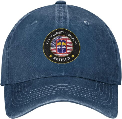 Us Army 171st Infantry Brigade Retired Adjustable Classic Cowboy Baseball Cap Men Women Casual Dad Hat5 in Saudi Arabia