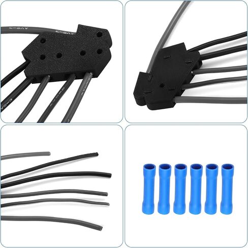 Power Window Switch Connector Plug for Buick Oldsmobile Pontiac Cadillac Chevrolet Chevy GMC 1987 Cutlass 1985 Cutlass 1987 Regal 1980 Chevy K5 in Saudi Arabia