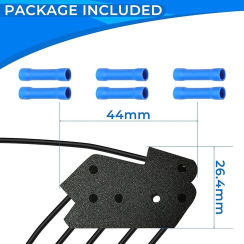 Power Window Switch Connector Plug for Buick Oldsmobile Pontiac Cadillac Chevrolet Chevy GMC 1987 Cutlass 1985 Cutlass 1987 Regal 1980 Chevy K5 in Saudi Arabia