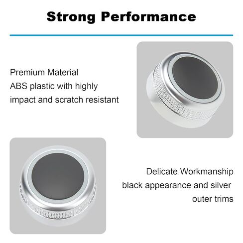 MMI Volume Control Knob, 4f0919069 Multimedia Main Menu Rotary Switch Knob Cap for A6/S6/C6 2005‑2011, A6 Allroad 2007-2011, A8/S8 2004-2010, Q7 2007-2009, RS6 2008-2011 in Saudi Arabia
