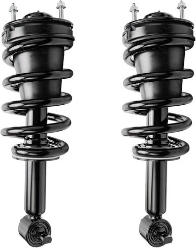 Detroit Axle - Front Struts Kit for Chevy GMC Silverado Sierra Suburban Yukon XL 1500 Avalanche Tahoe Cadillac Escalade, 2 Struts 2 Upper Control Arms 2 Sway Bars 4 Tie Rods 2 Ball Joints Replacement in Saudi Arabia