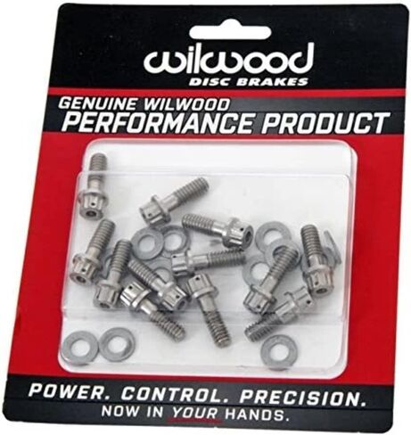 WILWOOD WIL230-8008 مقدمة من القبعة غير القابل للصدأ والدوار الدوار - مجموعة من 12 in Saudi Arabia