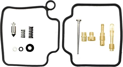 XQSMWF Repair Carb Rebuild Kit Compatible With Honda Rebel CMX250 CMX250C 1985-2013 Nighthawk Rebel Carb main jet 135 slow jet 35 0201-318 in Saudi Arabia