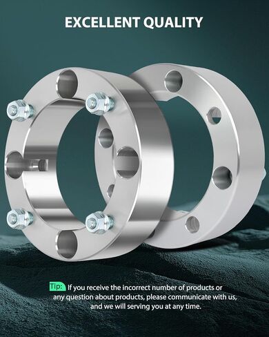 SCITOO 2Pcs Wheel Spacers 2 inch 4X156 Bore 131mm Studs 3/8" x24 4 Lug Wheel Spacers Adapters Fit for for Polaris Magnum 325 2x4 Magnum 325 4x4 Magnum 500 2x4 Magnum 500 4x4 Predator 500 in Saudi Arabia