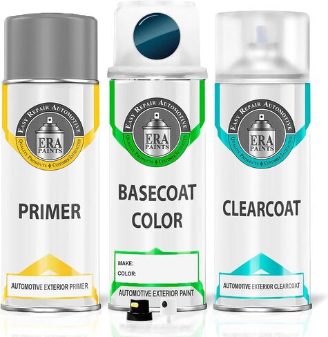 ERA Paints WA617D/G6O - Seeker Metallic for GMC Exact Match Automotive Touch Up Paint Spray - Premium Kit in Saudi Arabia