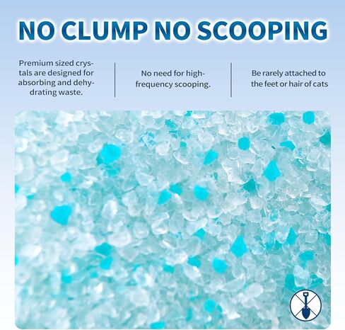 Crystal Cat Litter for Cat,2 Pack, 6.7Ibs in Kuwait