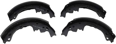 TRQ Front & Rear Brake Pad & Rotor,Shoe & Drum Kit Performance Semi-Metallic Premium G-Coated Compatible with 95-97 Blazer 98-00 Hombre 92-97 Jimmy 94-02 S10 92-94 S10 Blazer Sonoma in Saudi Arabia