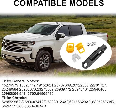 14104 15276979 52855956AG SHIFMING SHIFTER SHIFTER CABLING CABHING KIT ، تناسب CHEVY Silverado 1500 2500 3500 4.3L 5.3L 6.0L 6.2L 6.6L BUICK CADILAC GMC RAM JEEP DODGE 2004-2020. in Kuwait