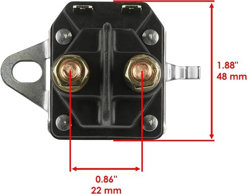Caltric Starter Solenoid Compatible with Husqvarna 2042 2246 2348 2754 LS GLS XLS / 582042802 in Saudi Arabia