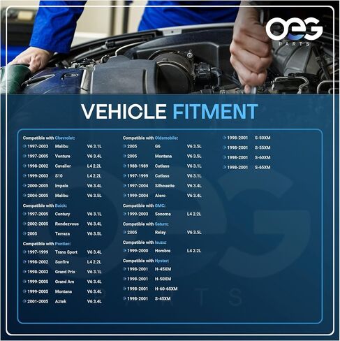 OEG Parts New Starter Compatible with 2002-2005 Chevy Impala Malibu & Monte Carlo 3.1L 3.4L 3.5L 10465542 19136240 89017714, 9000901, 9000947, 12570255, 12577949, 89017714, SDR0069, SDR0189, 41012260 in Saudi Arabia