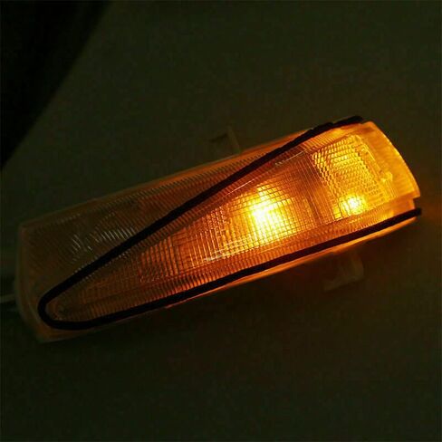 Rear View LED Side Mirror Turn Signal Passenger Side, Car Rearview Mirror Side Marker Light, Compatible with Honda Civic Hybrid 2006-2011 8th Geneion, Right Side in Saudi Arabia