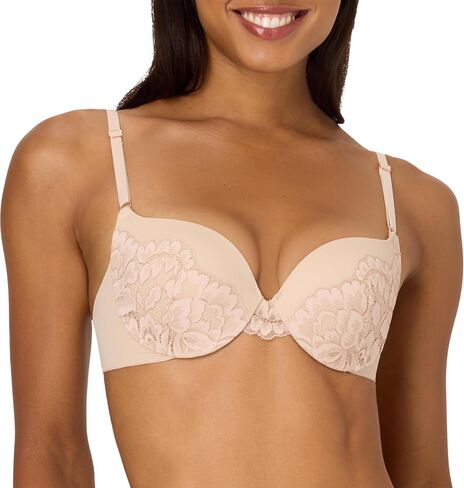 Maidenform Women's Underwire, Love The Lift Lace Demi Push-up Bra, Smoothing, Convertible Straps in Saudi Arabia