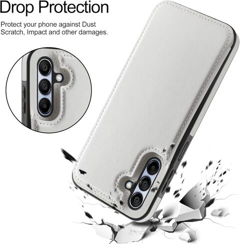 HianDier for Samsung Galaxy A54 5G Case with Card Holder Wallet Case for Women Men PU Leather Kickstand Protective Cover Magnetic Closure Shockproof Case for Samsung Galaxy A54 5G Phone Case Black in Kuwait