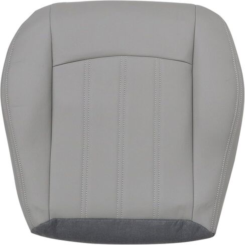 Priprilod Gray Leather Driver Side Bottom Replacement Seat Cover Compatible with Chrysler 300C Limited 2005 2006 2007 2008 2009 2010 in Kuwait