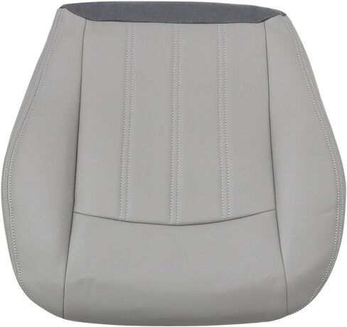 Priprilod Gray Leather Driver Side Bottom Replacement Seat Cover Compatible with Chrysler 300C Limited 2005 2006 2007 2008 2009 2010 in Kuwait