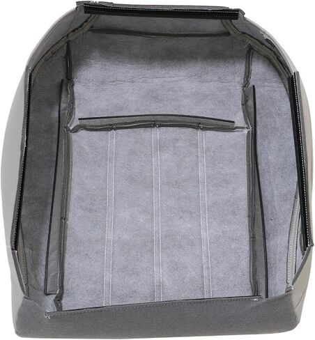 Priprilod Gray Leather Driver Side Bottom Replacement Seat Cover Compatible with Chrysler 300C Limited 2005 2006 2007 2008 2009 2010 in Kuwait