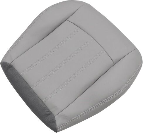 Priprilod Gray Leather Driver Side Bottom Replacement Seat Cover Compatible with Chrysler 300C Limited 2005 2006 2007 2008 2009 2010 in Kuwait