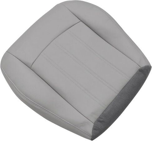 Priprilod Gray Leather Driver Side Bottom Replacement Seat Cover Compatible with Chrysler 300C Limited 2005 2006 2007 2008 2009 2010 in Saudi Arabia