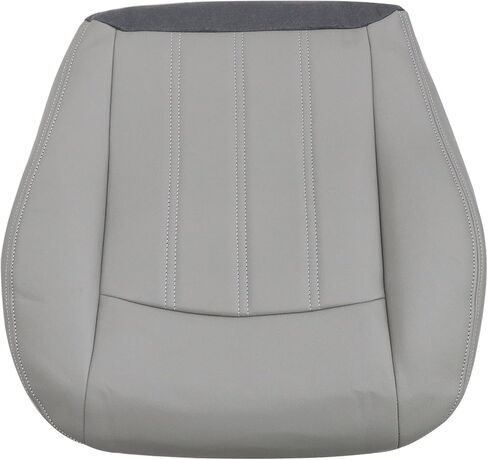 Priprilod Gray Leather Driver Side Bottom Replacement Seat Cover Compatible with Chrysler 300C Limited 2005 2006 2007 2008 2009 2010 in Saudi Arabia