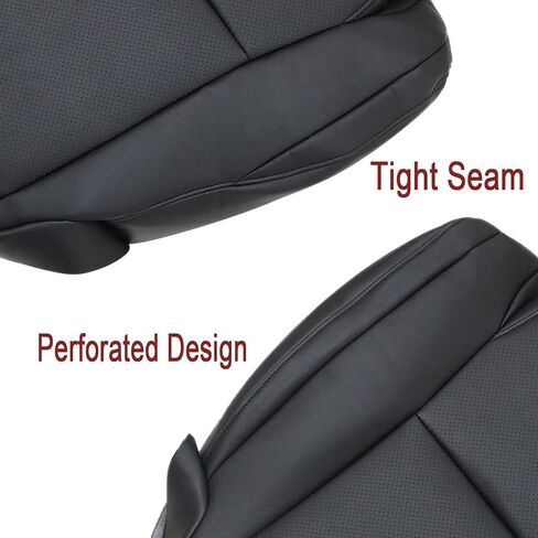 Pripirlod Leather Defored Driver Driver Loom Cover Gray Fit To Toyota Tundra Sequoia 2007 2008 2008 2010 2011 2012 2013 in Saudi Arabia