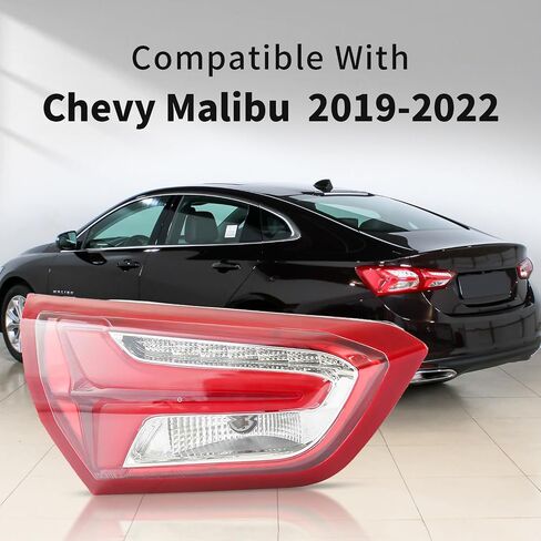 KARPAL Tail light Halogen Inner Rear Right Passenge Side Brake Backup Light Stop Lamp Assembly Compatible with 2019-2022 Chevy Malibu 84595945 in Saudi Arabia