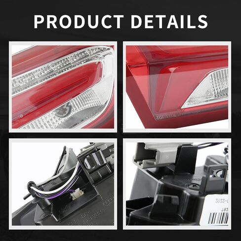 KARPAL Tail light Halogen Inner Rear Right Passenge Side Brake Backup Light Stop Lamp Assembly Compatible with 2019-2022 Chevy Malibu 84595945 in Saudi Arabia