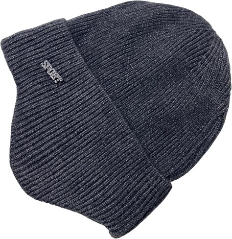 Super Soft Plush-Lined Solid Color Knitted Sport Cuffed Hat with Ear Cover in Saudi Arabia