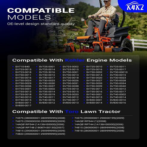32 853 12-S المكربن مع مجموعة مضخة الوقود لتصفية زيت الهواء لـ KOHLER SV710/715/720/725/730/740 SV810/820/830/840 22HP 23HP 24HP 25HP 26HP 27HP محرك استبدال# 32-853-08،32-853-06 in Saudi Arabia