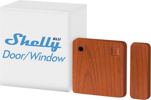 Shelly Blu Door/Window Black | Bluetooth Operated Sensor | Home Automation | iOS Android App | Alexa & Google Home Compatibility | Lux and Tilt Angle Measurement | Set Custom Activation Scenes in Saudi Arabia