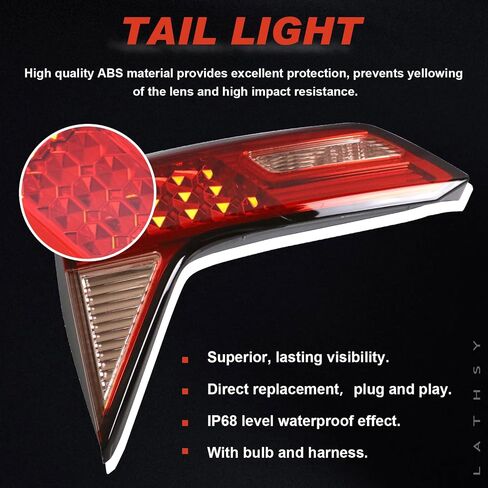 Tail Light متوافق مع 2016 2017 2018 Honda HR-V HRV INNER DRIVER SIDE RESID in Saudi Arabia
