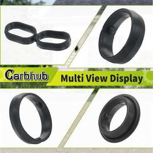 Carbhub 68191356AA مرشح زيت المحرك الإسكان O Ring Seal Kit Fit لـ Chrysler 300 200 Pacifica for Dodge Charger Challenger Ram 1500 for Jeep Wrangler Grand Cherokee 3.2 3.6L in Saudi Arabia