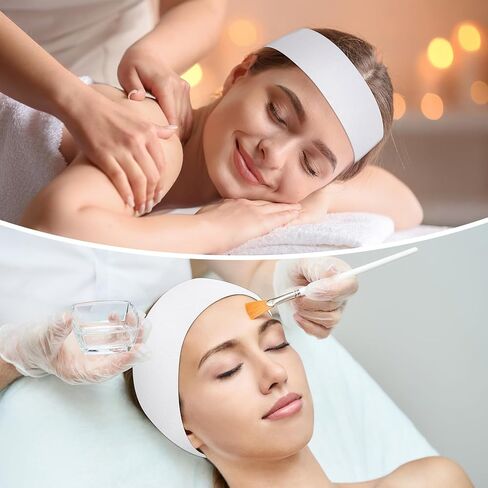 200 جهاز كمبيوتر قابل للتخلص من الشعر للنساء ، عصابة رأس سبا غير منسوجة للمكياج والسفر وتأمين الشعر أثناء الوجه in Kuwait