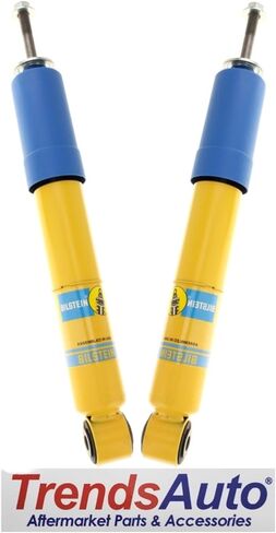 Set of 4600 Series Front & Rear Monotube Shocks fits 2005 2015 Xterra S 4WD with V6 4.0L Engine - Improves Ride Quality, Handling & Comfort - TrendsAuto Decal in Saudi Arabia