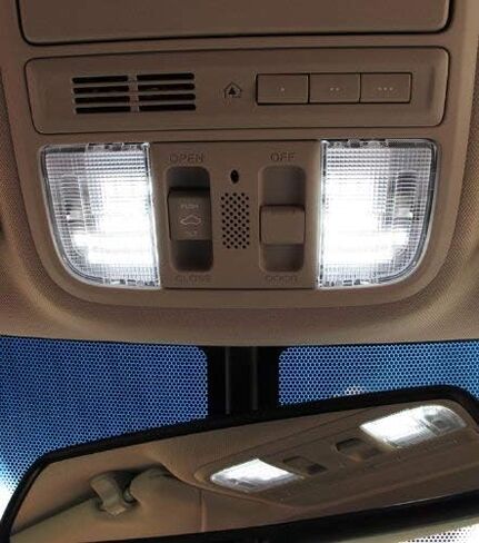 iJDMTOY Extremely Bright Xenon White 3 PCS 57-SMD Lights Exact Fit LED Panel Lights Interior Package Compatible with Honda Accord Civic CR-V Insight Acura TSX in Saudi Arabia