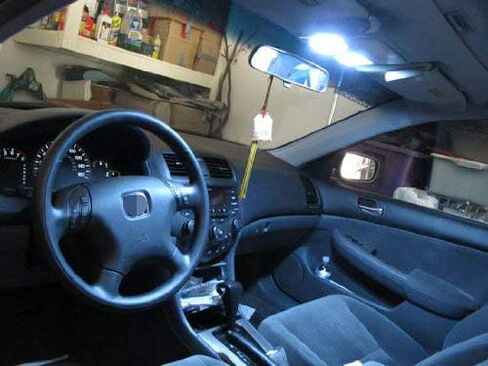 iJDMTOY Extremely Bright Xenon White 3 PCS 57-SMD Lights Exact Fit LED Panel Lights Interior Package Compatible with Honda Accord Civic CR-V Insight Acura TSX in Saudi Arabia