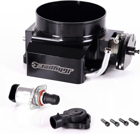 102mm Throttle Body with TPS Throttle Position Sensor IAC for Chevy LSX LS LS1 LS2 LS3 LS6 LS7 Aluminum Black in Kuwait