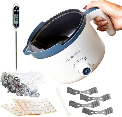 Ksedcon Electric Wax Melting Pot for Candle Making with Pouring Spout in Saudi Arabia