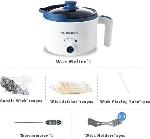 Ksedcon Electric Wax Melting Pot for Candle Making with Pouring Spout in Saudi Arabia
