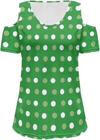 قمم الكتف الباردة للنساء الصيف اللطيف السيدات القصيرة القصيرة in Kuwait