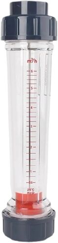 1PCS LZS-50 Rotameter Tube Tube Tube Meter لمقياس تدفق الأنبوب الصناعي لمعالجة المياه (LZS-50 1-10M-H ، خيط أنثى) in Kuwait